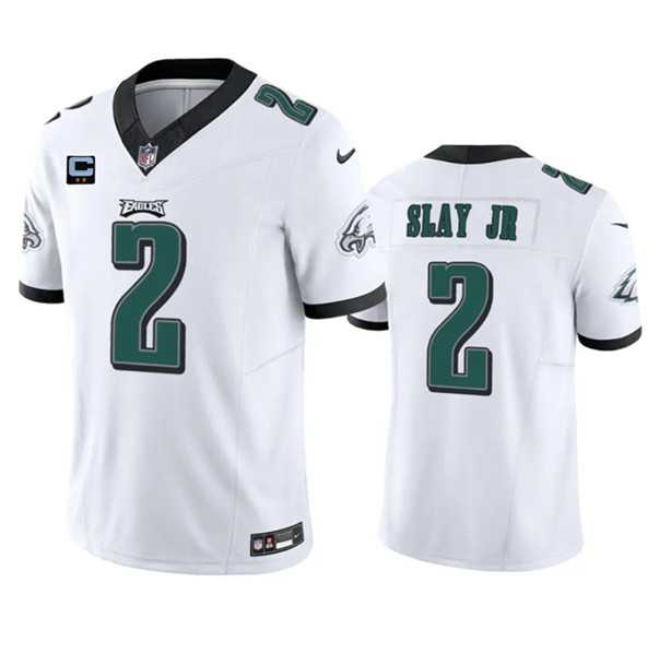 Men & Women & Youth Philadelphia Eagles #2 Darius Slay JR White 2023 F.U.S.E. With 2-Star C Patch Vapor Untouchable Limited Jersey,We sell and wholesale Men & Women & Youth Philadelphia Eagles #2 Darius Slay JR White 2023 F.U.S.E. With 2-Star C Patch Vapor Untouchable Limited Jersey on line form chian!